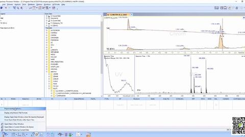 ACD Spectruss Processor 操作培訓（二） GC/LC/MS 數據處理、分析及報告的基礎操作與數據分析